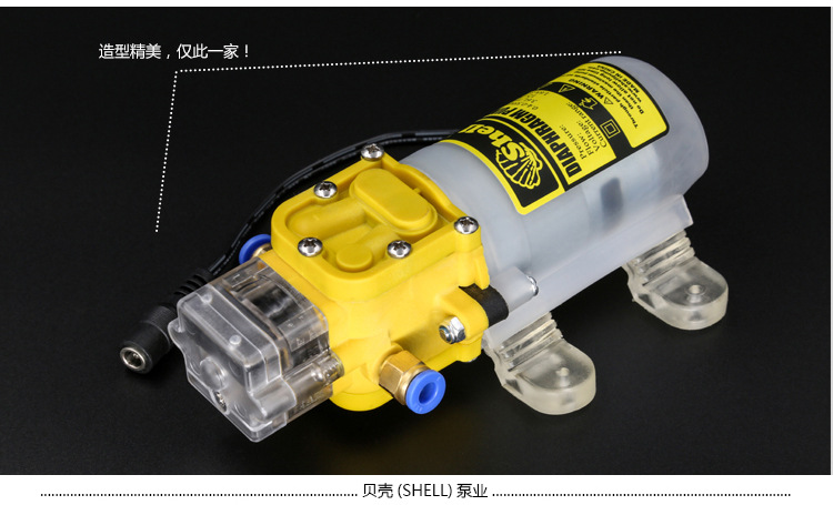 Car washer water pump